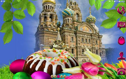 Happy Easter Go Launcher Theme screenshot 13
