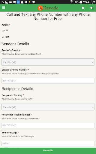 Kayode Call and Text for Free screenshot 12