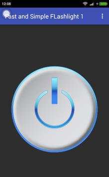Fast Simple Flashlight screenshot 2