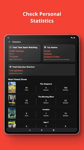 Showly: Track Shows & Movies screenshot 21