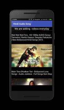 Hindi Audio Song screenshot 2