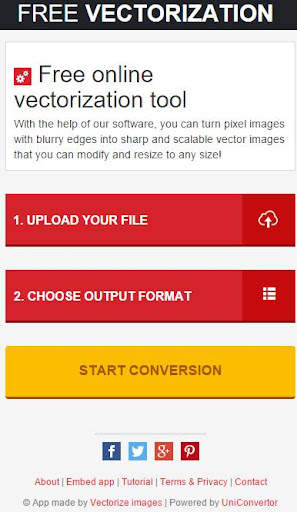 Vectorize images screenshot 1