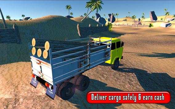 Offroad Cargo Truck Game 2017 screenshot 3