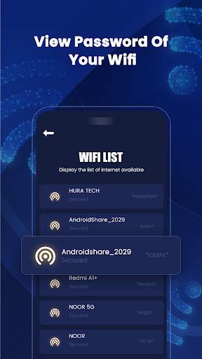 WIFI Password Show: Key Finder screenshot 1