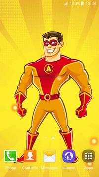 Superheroes Live Wallpapers screenshot 1