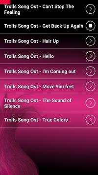 Trolls Song Ringtones screenshot 2
