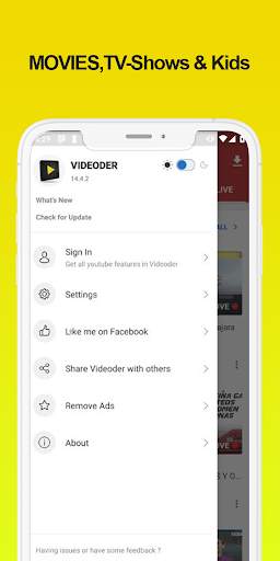 All New Videoder HD Information screenshot 3