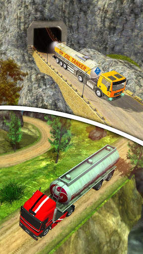 Uphill Oil Truck Simulator screenshot 10