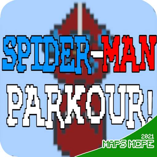 Maps Spider man Parkour for Minecraft 1.250421