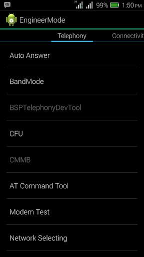 MTK Engineering Mode - Advance screenshot 5