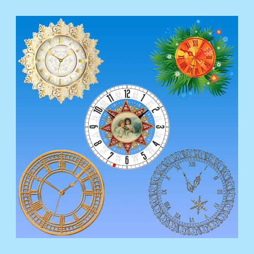 Christmas Clockfaces Pro for Battery Saving Clocks icon