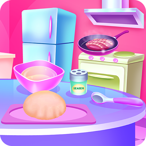 Huge Super Burger Cooking icon