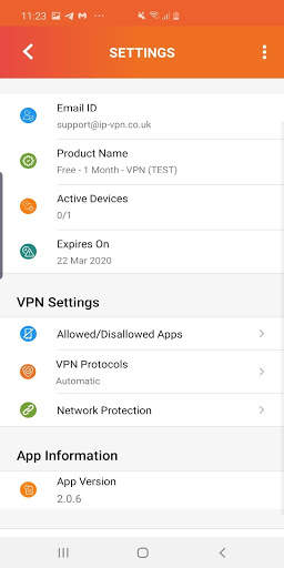IP-VPN screenshot 2