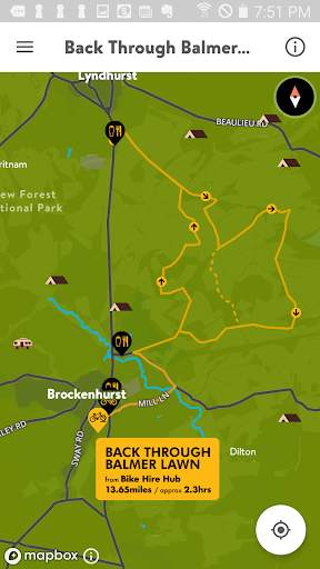 Cycling in the New Forest screenshot 3
