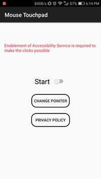 Reachability Cursor-Mouse for big phone screenshot 1