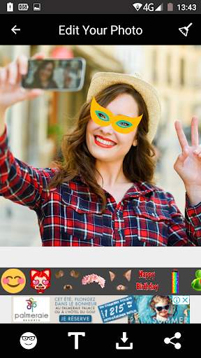 Selfie Camera - Photo Editor - Camera Effects‏ screenshot 2