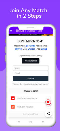 BGMI Tournaments: Free UC, Royal Pass Giveaway screenshot 1