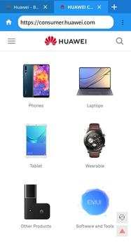 Huawei Internet Browser screenshot 2