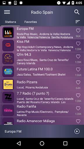 Radio Spain - Radio FM Spain screenshot 2