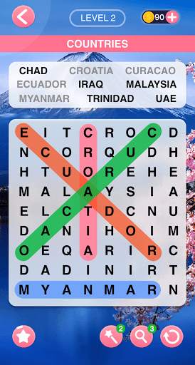 Word Search Journey - Free Word Puzzle Game 3 تصوير الشاشة
