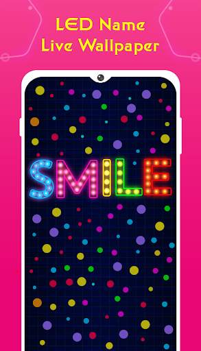 LED Name Live Wallpaper 3 تصوير الشاشة