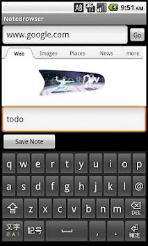 NoteBrowser скриншот 1