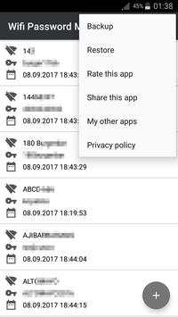 WiFi Password Manager screenshot 5