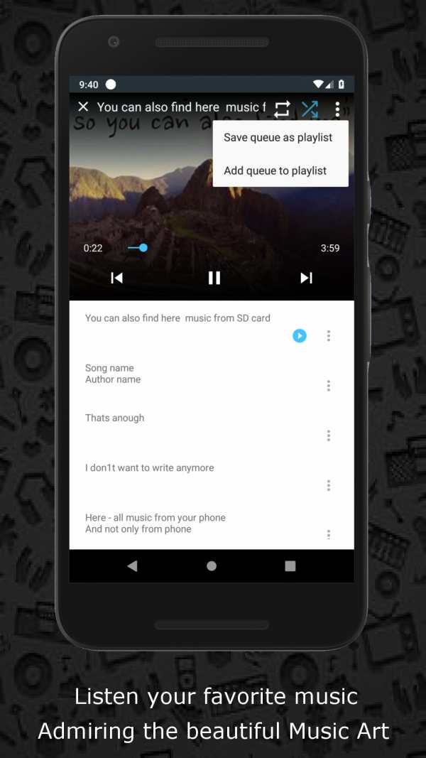 Music Player SD Downloader screenshot 1
