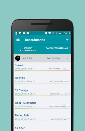 Simply Auto: Mantenimiento screenshot 3