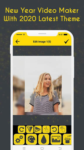 Happy New Year Video Maker 2020 - Photo Slideshow screenshot 2