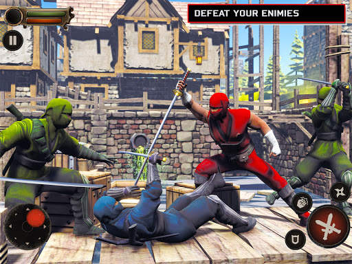 Ninja Assassin SuperHero - Gangster Fighting Games 10 تصوير الشاشة