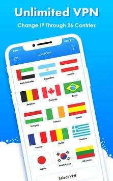 Hotspot VPN - Free VPN Unlimited Proxy screenshot 2