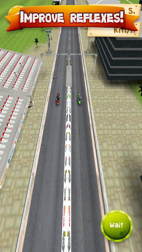 Drag Racing Manager - Motorbike wheelie racing screenshot 1