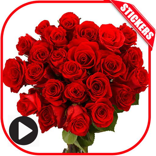 WAStickerApp: Animeted Roses Stickers For Whatsapp icon