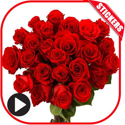 WAStickerApp: Animeted Roses Stickers For Whatsapp 1.0
