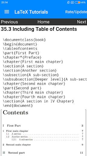 LaTeX in Easy Tutorials скриншот 8