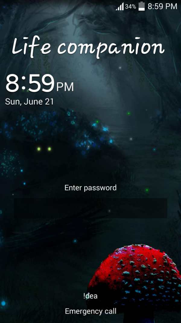 Fireflies Jungle LWP for G, S6 screenshot 8