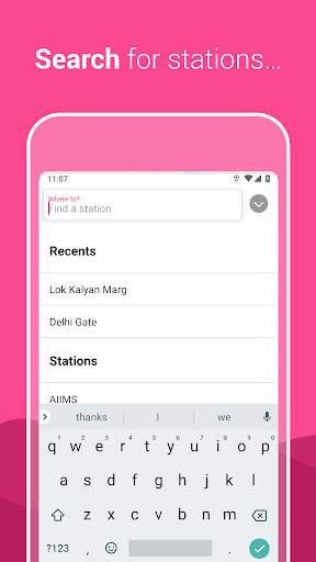 Delhi Metro - Map and Route Planner 2 تصوير الشاشة