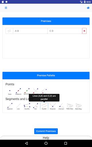 AMIGeO: Euclidean Geometry Problem Solver screenshot 10