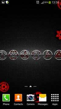 Sharingan Live Wallpaper screenshot 5