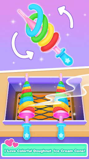 ASMR Unicorn Cone Dessert-Fun Games for Girls screenshot 7