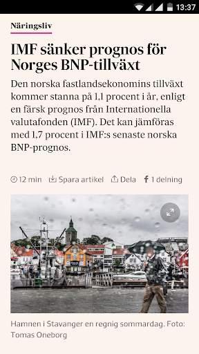 SvD Näringsliv screenshot 3