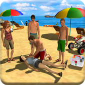 ATV Lifeguard Rescue Team: Coast Guard Beach Life icon