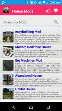 Rumah Mod Untuk MCPE ' screenshot 2