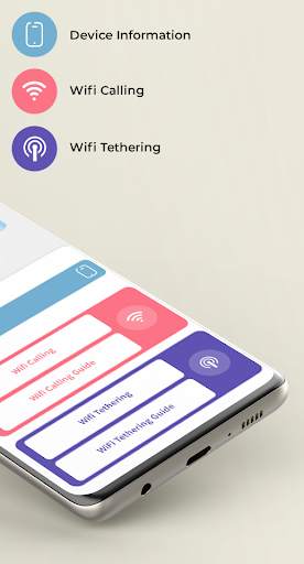 Wifi Calling : Wifi tethering screenshot 2