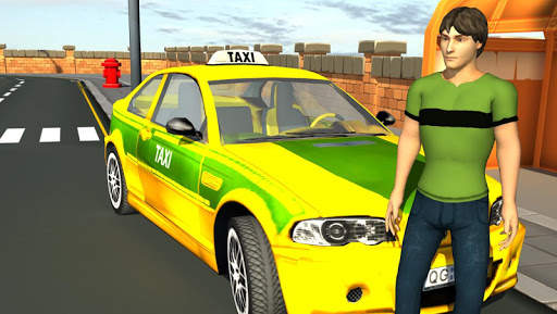 Taxi Car Driver Parking 3d स्क्रीनशॉट 2