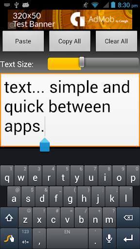 Quick Paste Edit Pad screenshot 3