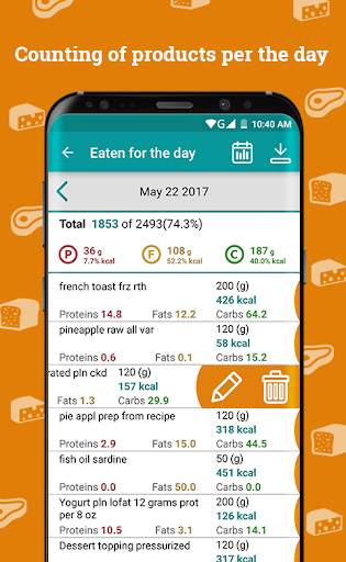 Calorie counter screenshot 3