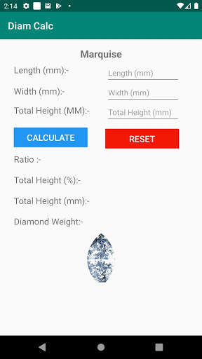 Diam Calc Lite - Diamond Calculator Recut App Free screenshot 5