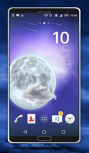 Full Moon Live Wallpaper screenshot 4